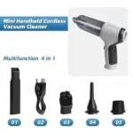 Powerful Wireless Handheld Car Vacuum Cleaner – Compact, Versatile, and Efficient - Image 13