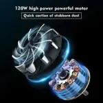 Powerful Wireless Handheld Car Vacuum Cleaner – Compact, Versatile, and Efficient - Image 3