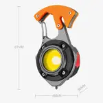 Multi-Functional COB Keychain Light – Compact Tool with 6 Modes & Emergency Features - Image 4